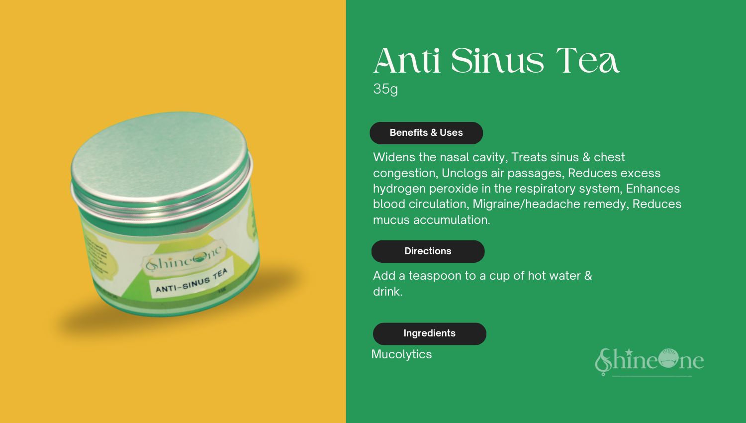 Anti Sinus Tea