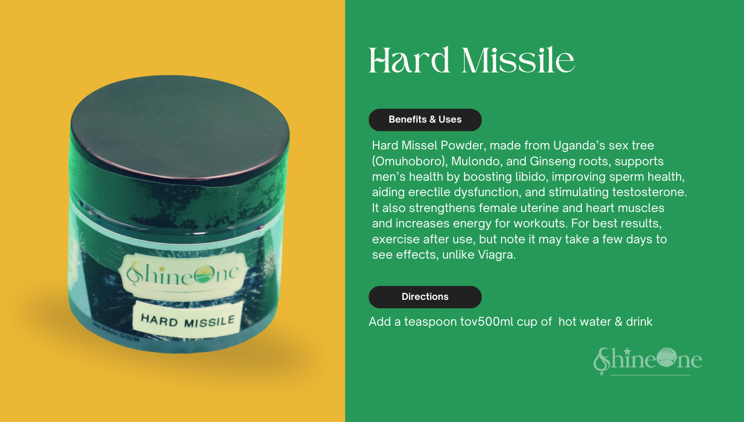 Hard Missile Powder