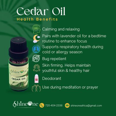 Cedar Oil 10 ml