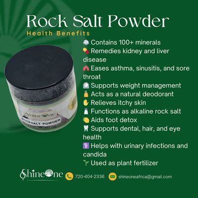 Rock Salt Powder Rock Salt Powder