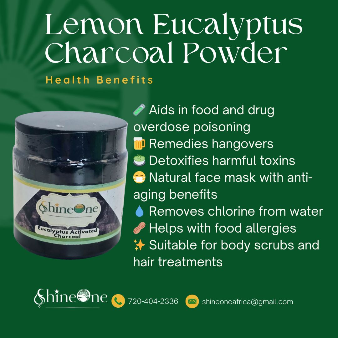 ​Lemon Eucalyptus Charcoal Powder