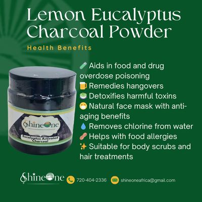 ​Lemon Eucalyptus Charcoal Powder
