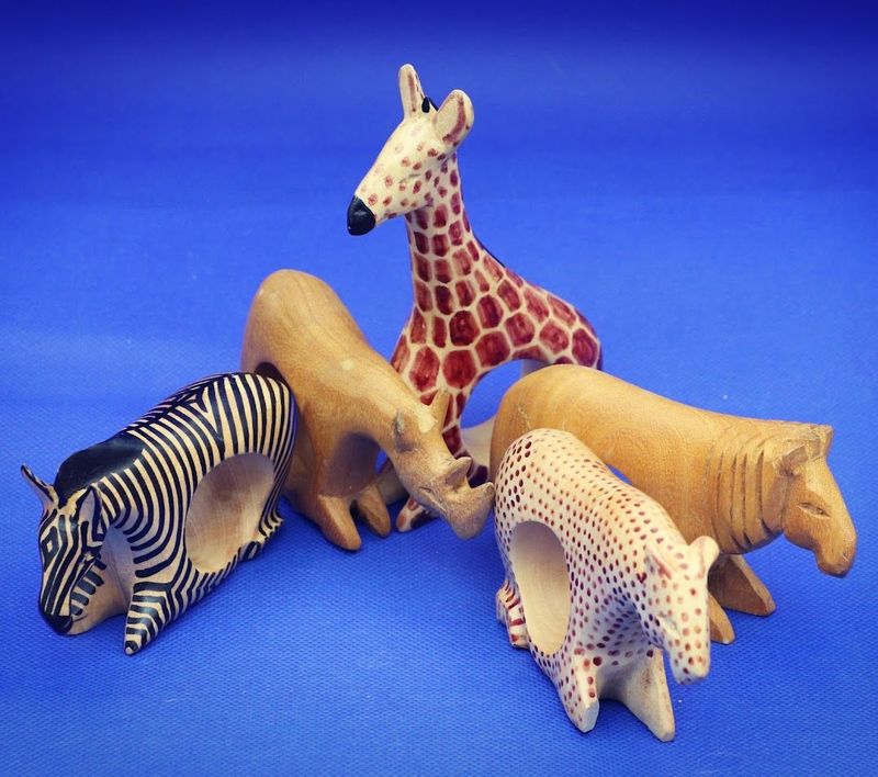 Animal Wooded Napkin Ring