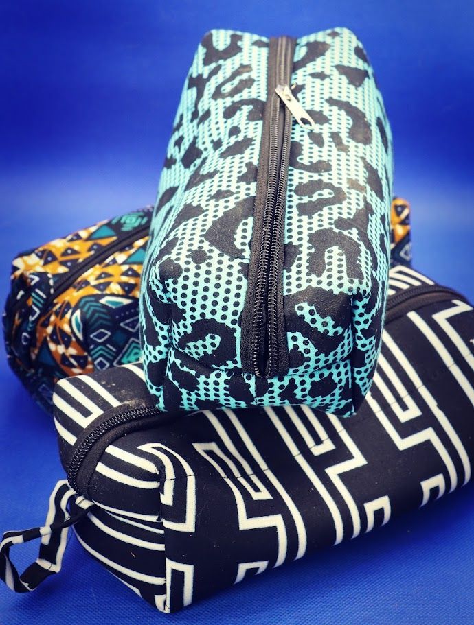 ​African Print Makeup Bags