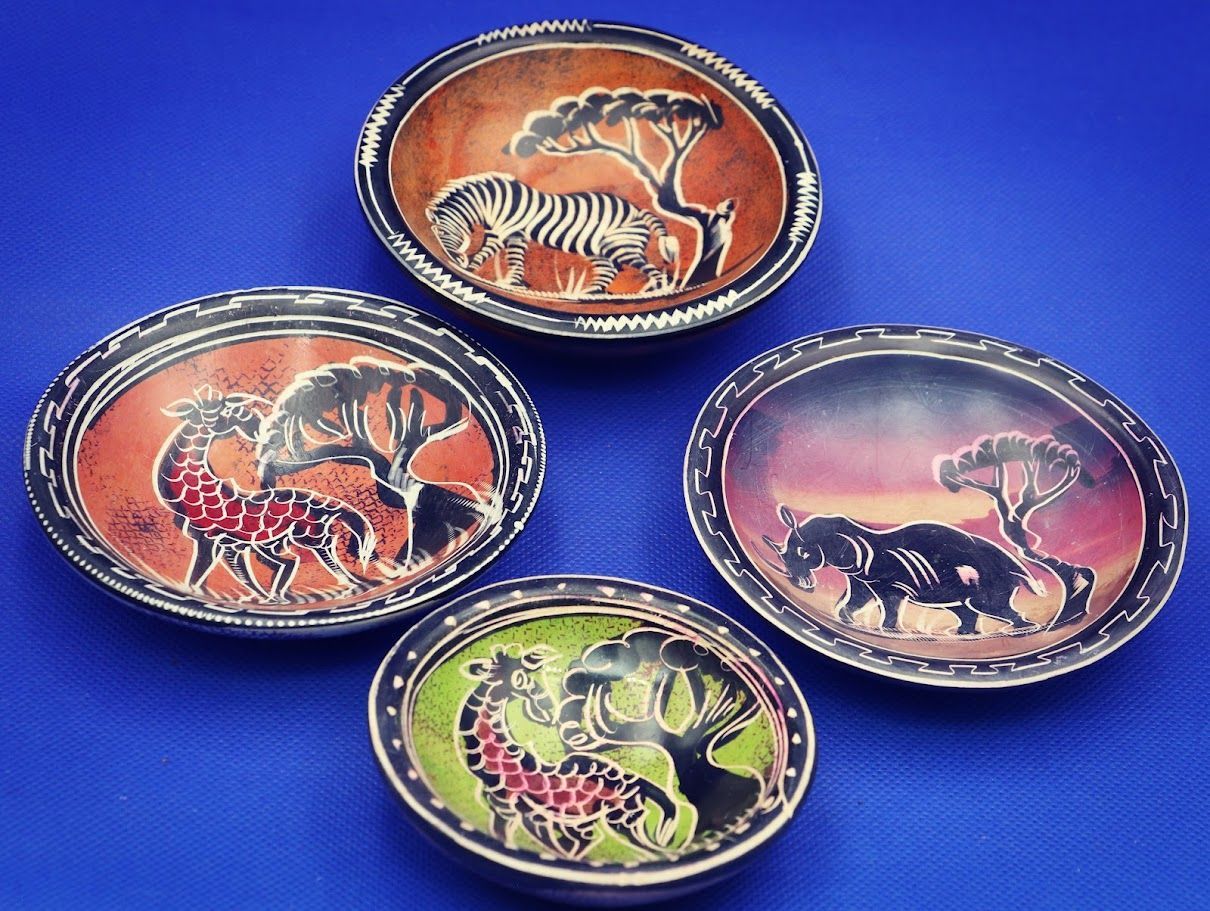 African themed bowls