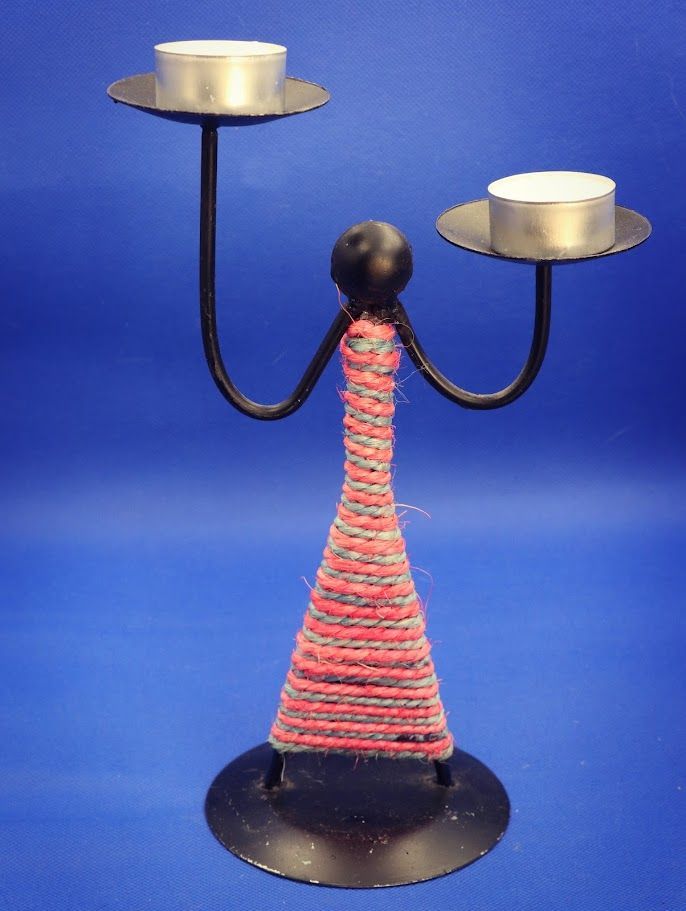 Lady Tealight Candle Holder
