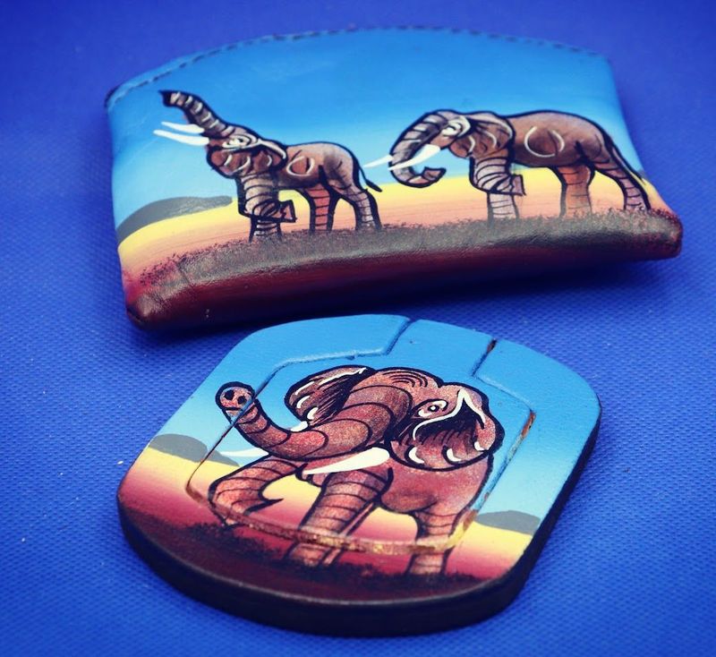 Elephant Horizon Coin Purse Set
