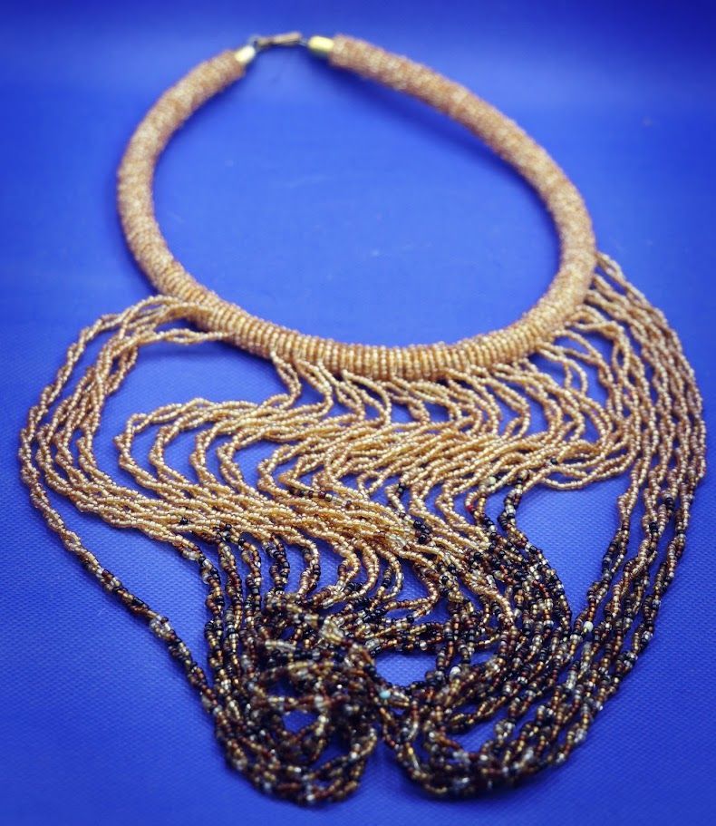 African Maasai Handmade Beaded Necklace