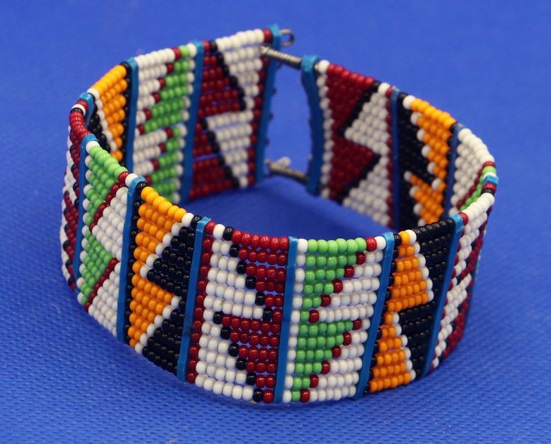 Mandela Beadwork Bracelet