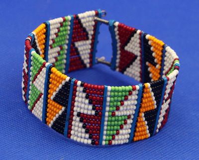 Mandela Beadwork Bracelet