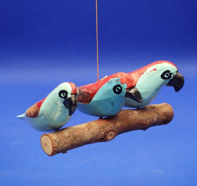 Kilimanjaro Handcrafted Bird Trio