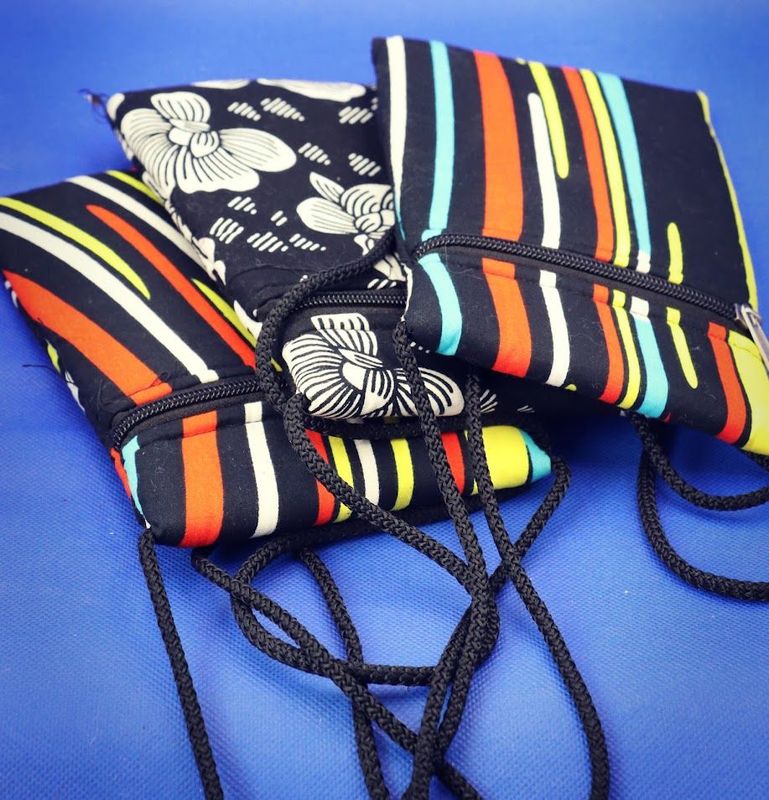 Savanna Stripes Coin Purse
