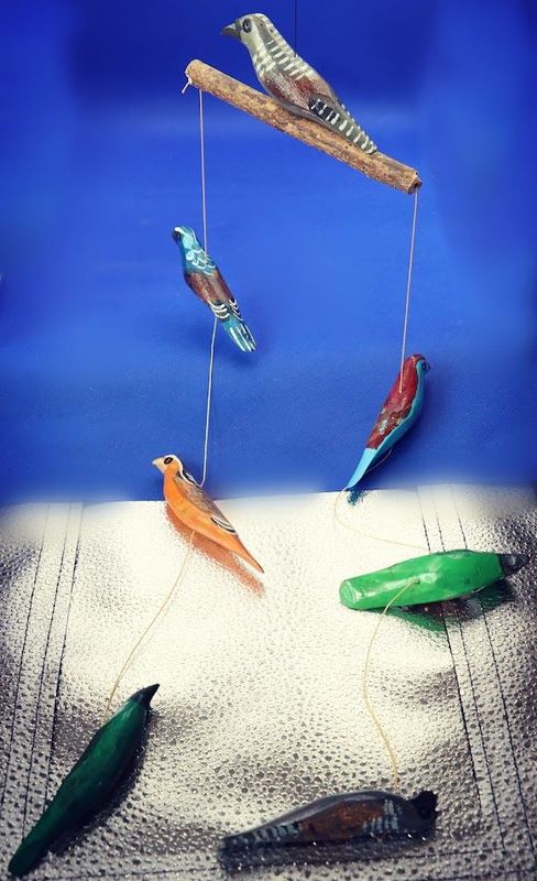 Zulu Sky Birds Hanging Decor