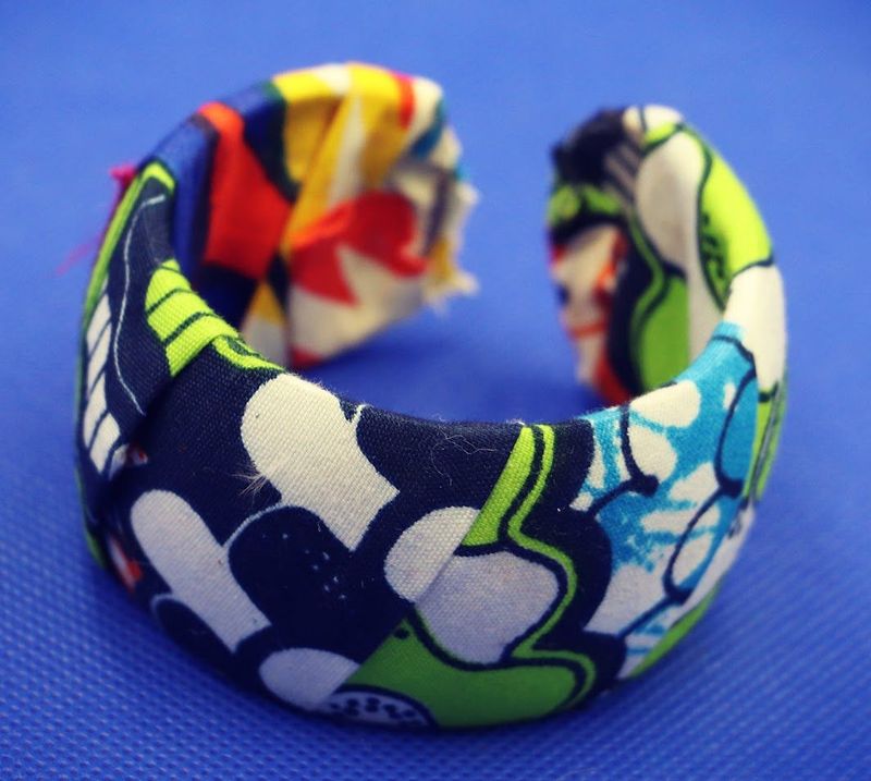 Kitenge Color Burst Cuff