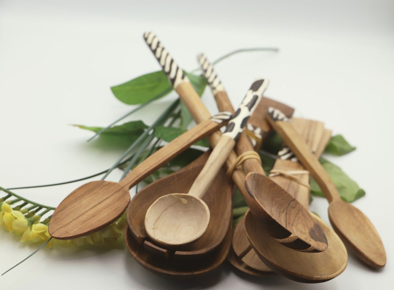 Safari Printed Salad Servers