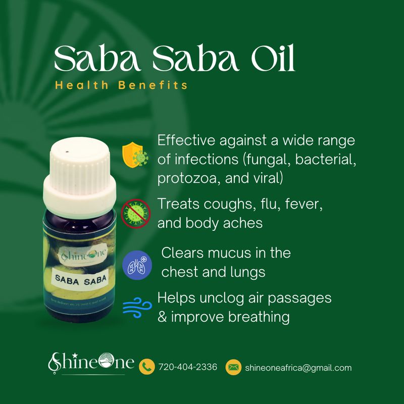 Saba Saba Oil