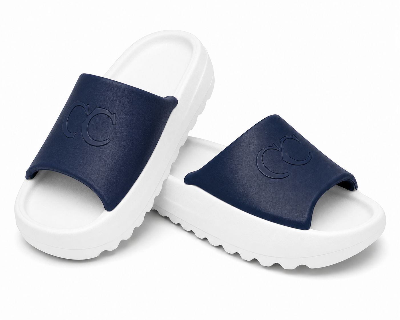 Navy Top White Bottom