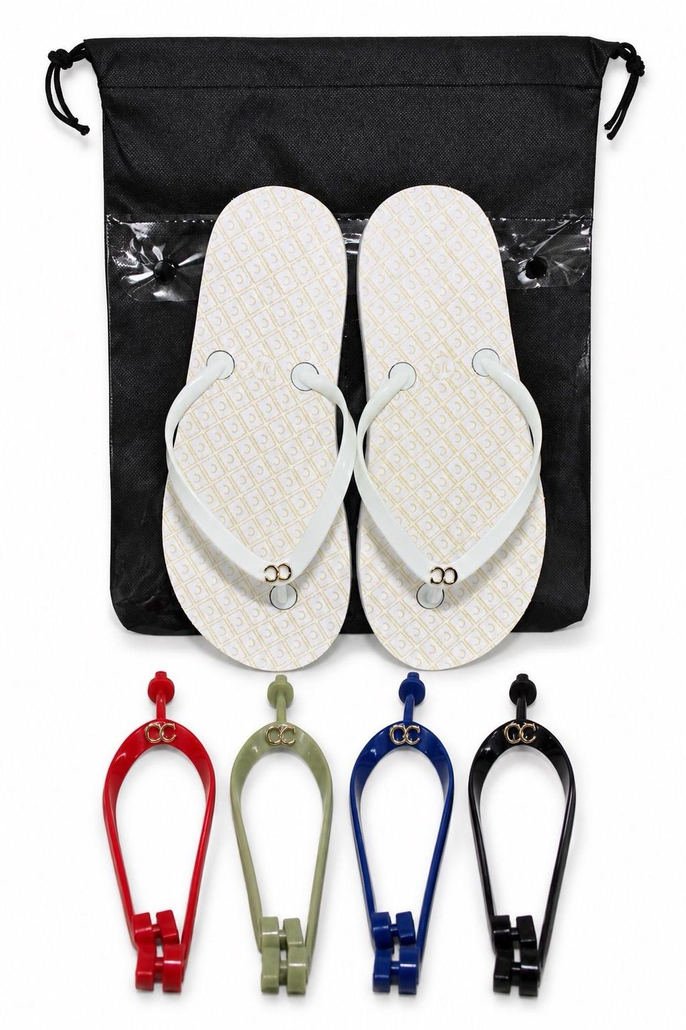 Elite FF - White (straps & bag)