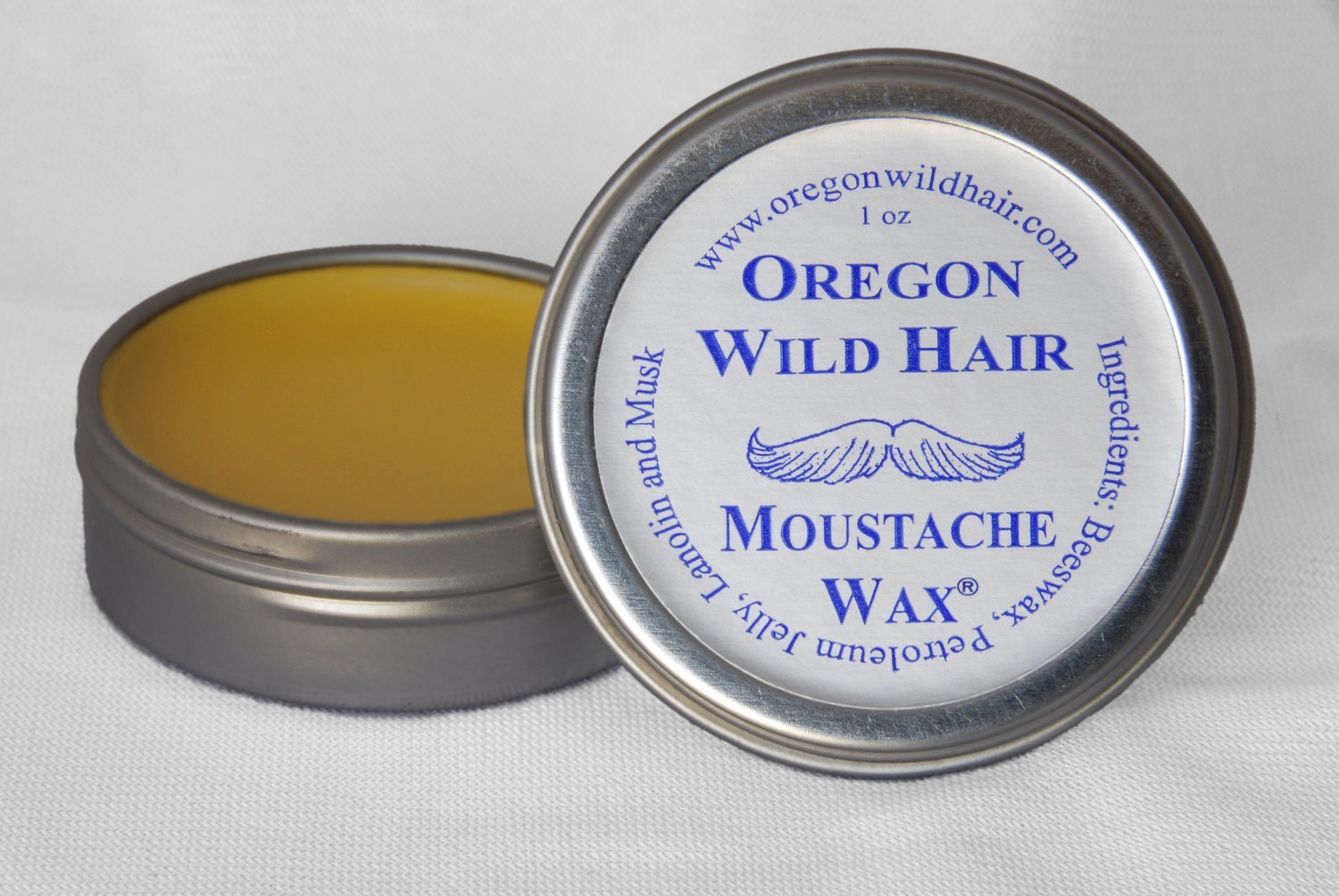 Oregon Wild Hair Moustache Wax® original formula