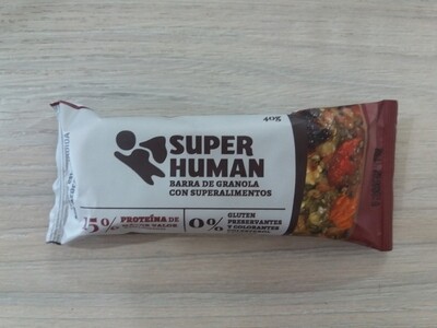 Barra Super Human Sin Azúcar