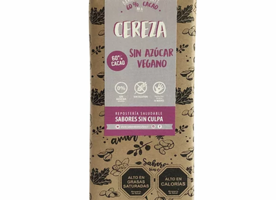 Chocolate Barra Cereza Sin Azúcar