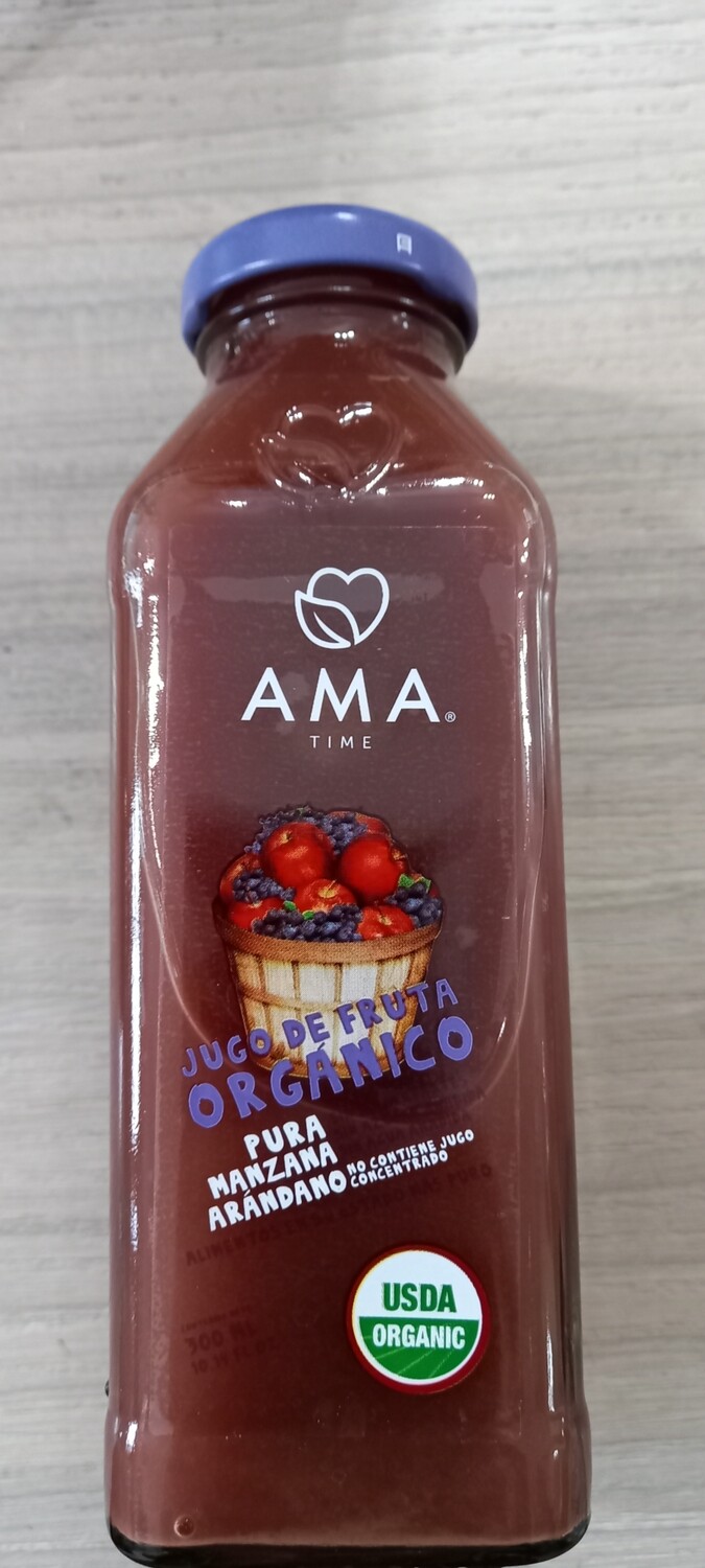 Ama Jugo Manzana Arandano Orgánico