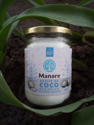 Aceite de Coco Orgánico sin Olor ni Sabor