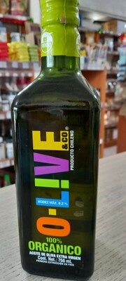 Aceite Oliva O-Live & Co. Orgánico