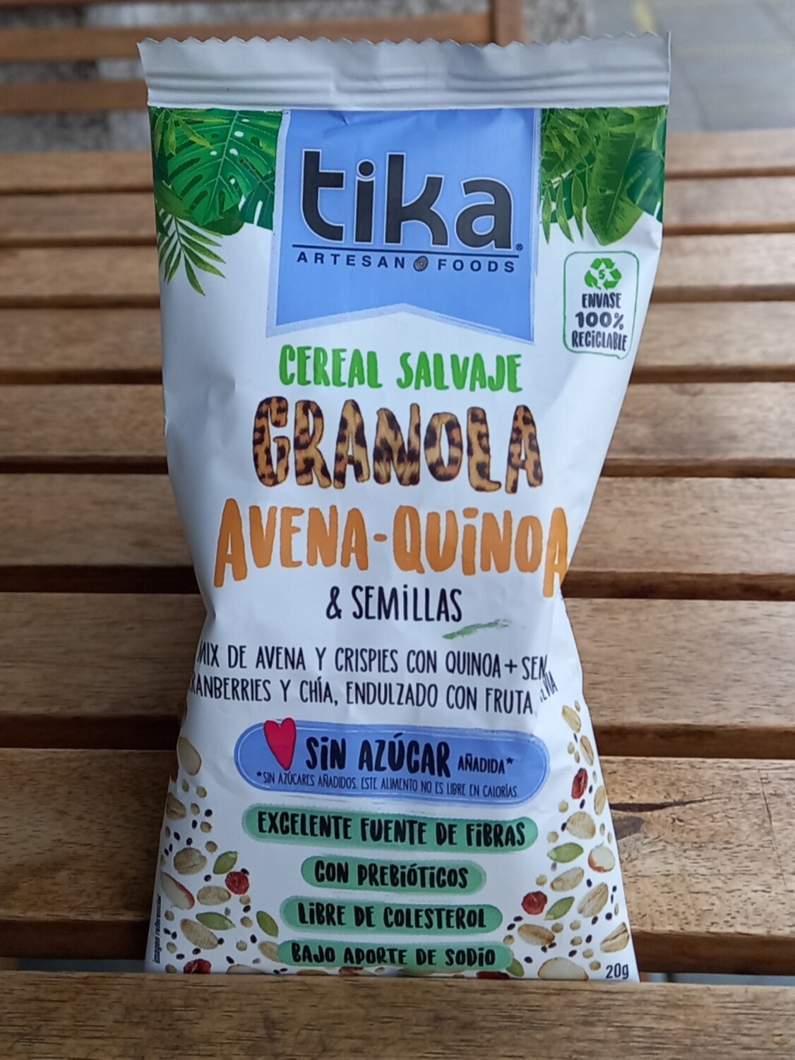 Tika Ceral Salvaje Avena Quínoa