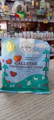 Galleta Ecokid Caramelo Toffee