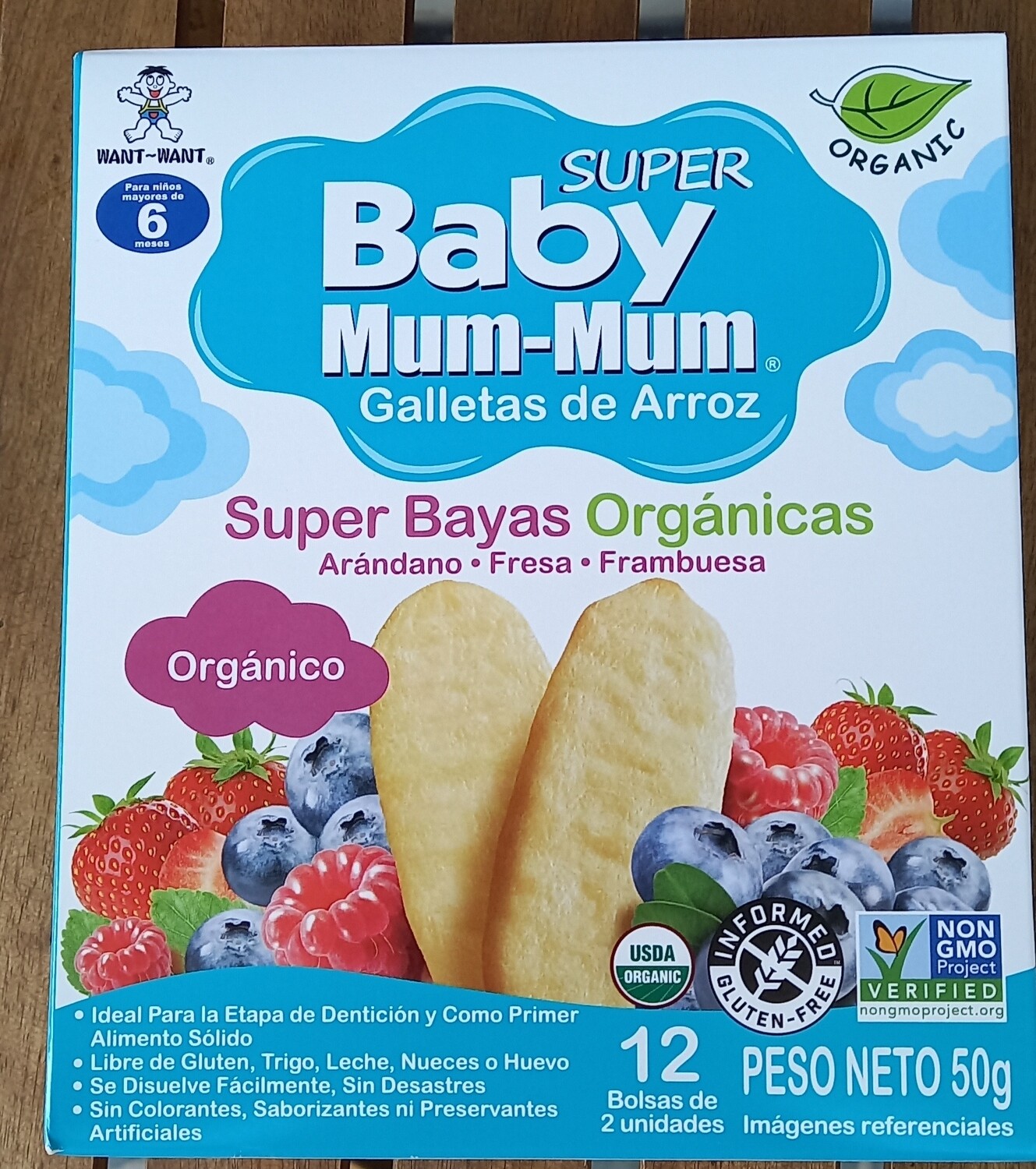 Galletas Super Berries