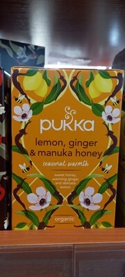 Lemon, Ginger & Manuka Honey
