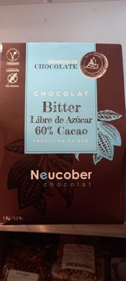 Monedas de Chocolate Bitter 60% Cacao