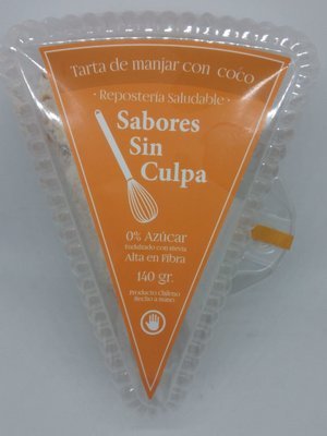 tarta Individual Manjar Coco