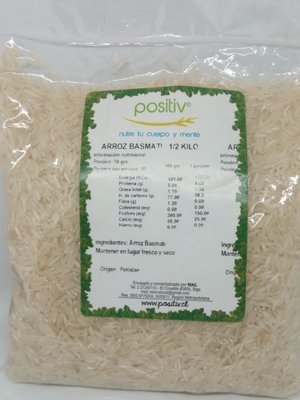 Arroz Basmati 500 grs