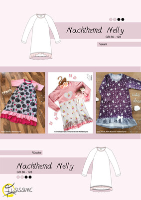 Schnittbook Nachthemd Nelly Schnittbook Nachthemd Nelly