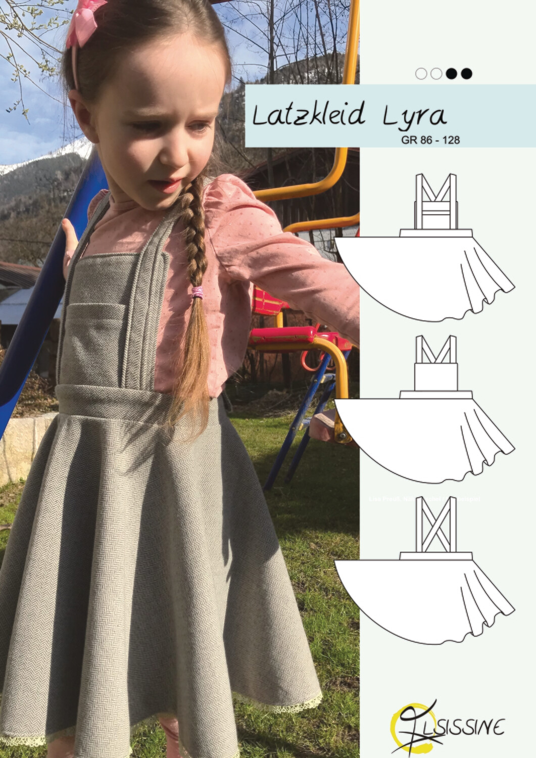 Schnittbook Latzkleid Lyra