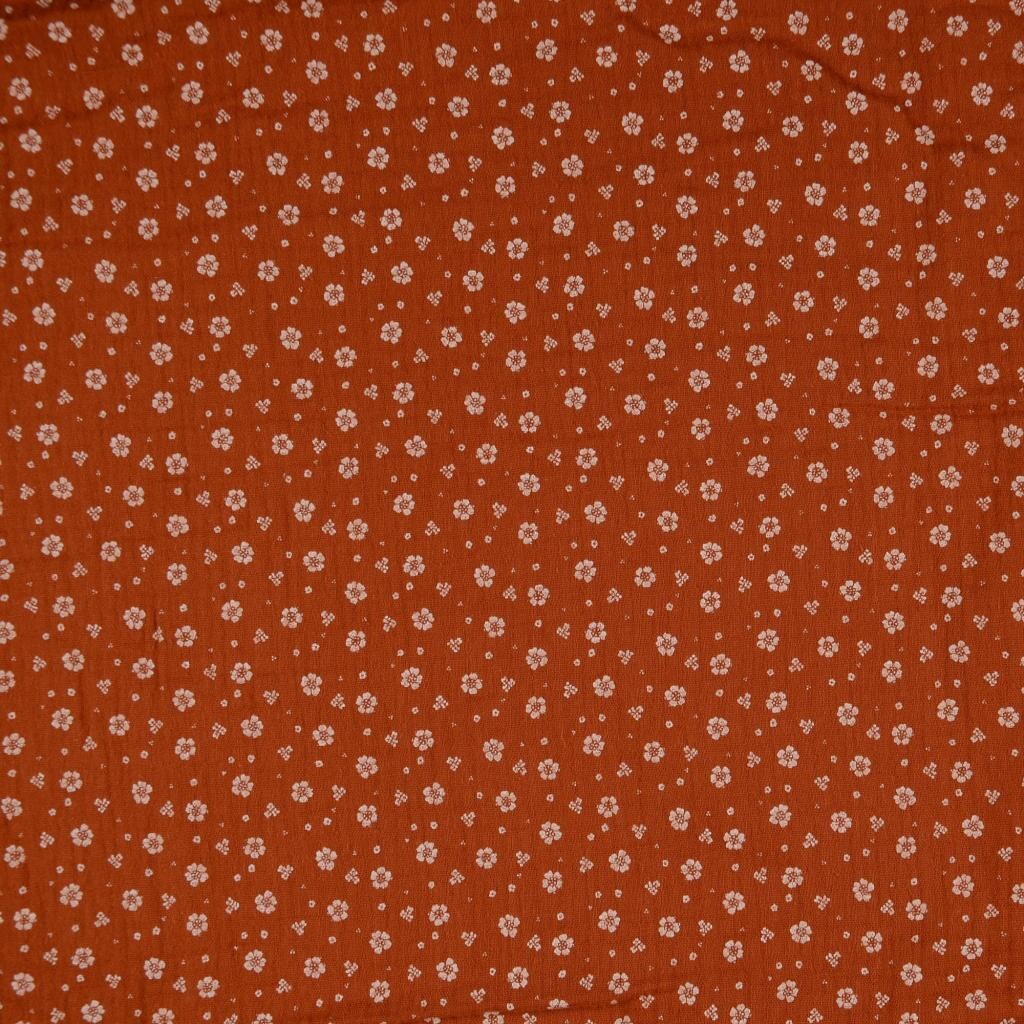 Musselin / Double Gauze Blumen