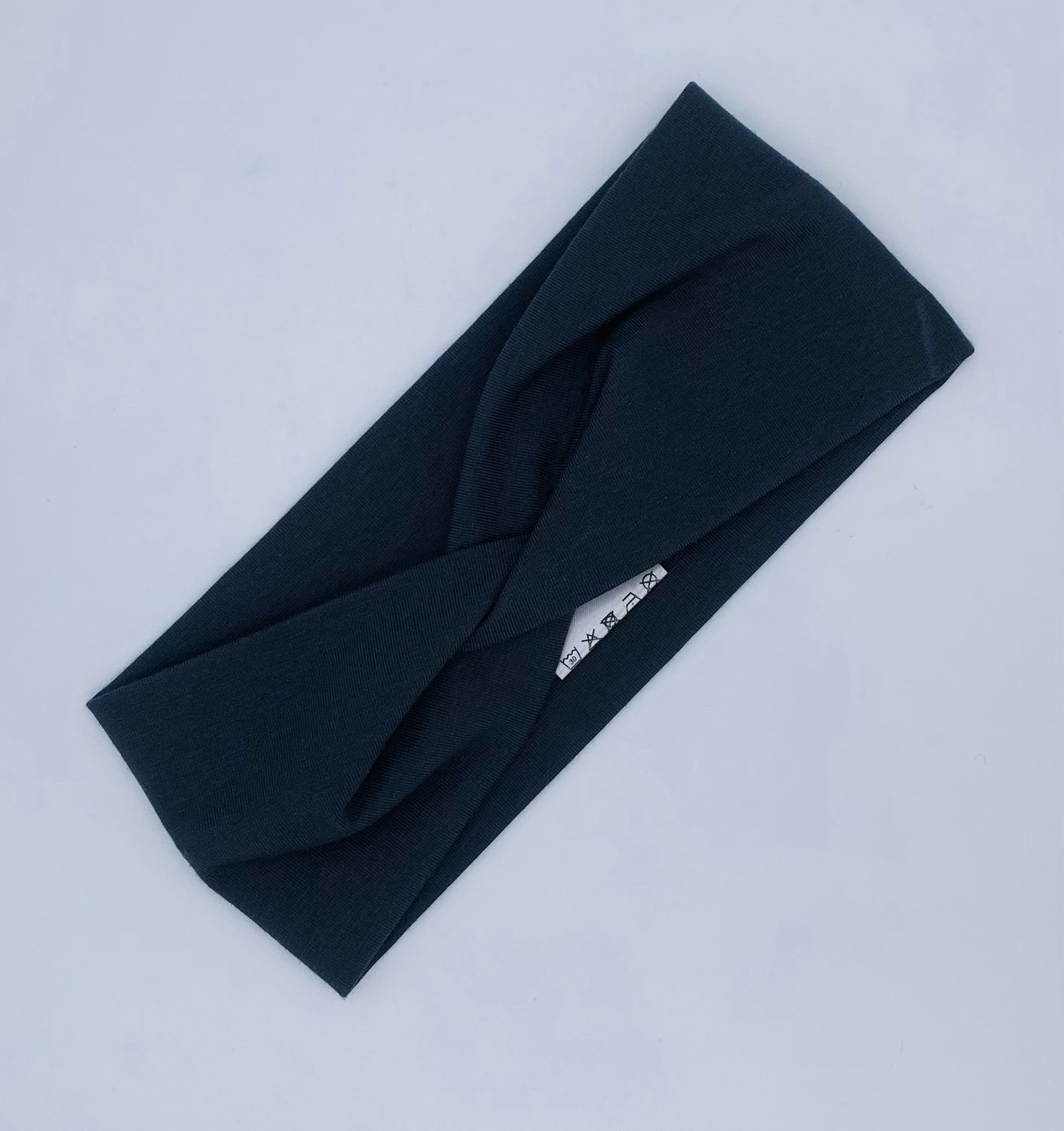 Knoten Stirnband anthrazit