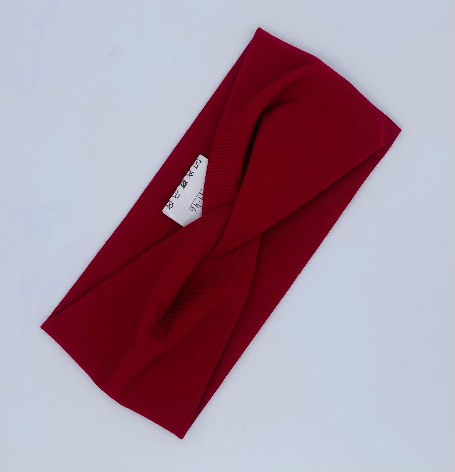 Knoten Stirnband rot div. Größen