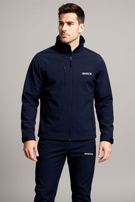 SHOCK CORE SOFTSHELL JACKET Navy