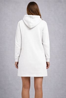 Shock Violet Muse Dress White