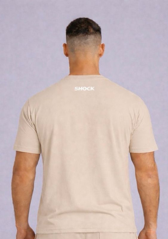 Shock Core T-shirt Beige