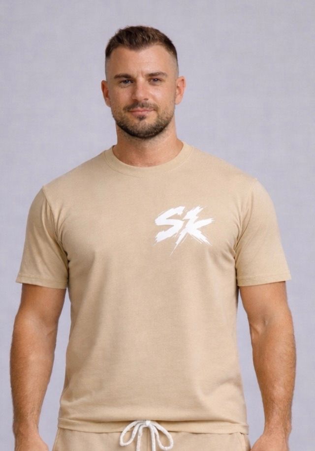 Shock Core T-shirt Beige