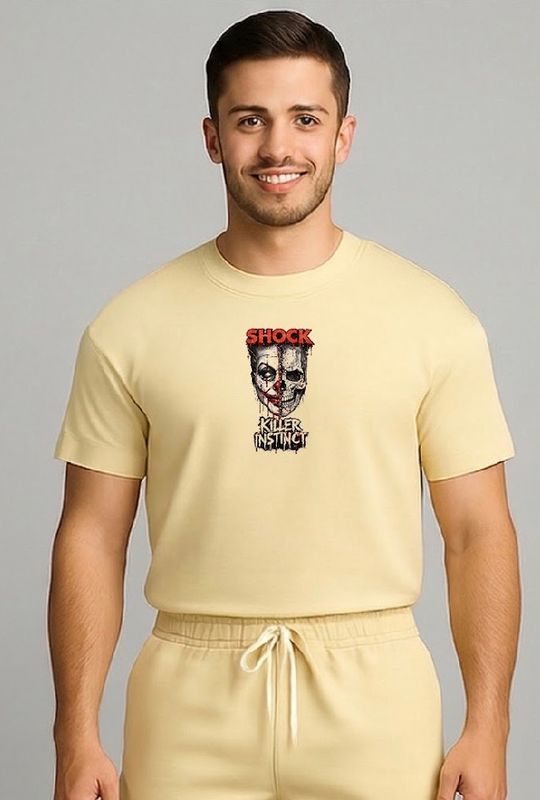 Shock Killer Divide T-shirt Yellw