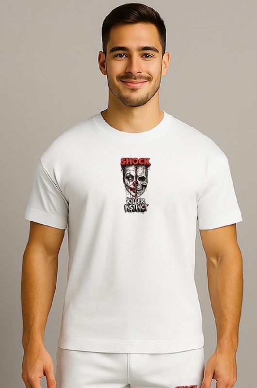 Shock Killer Divide T-shirt White