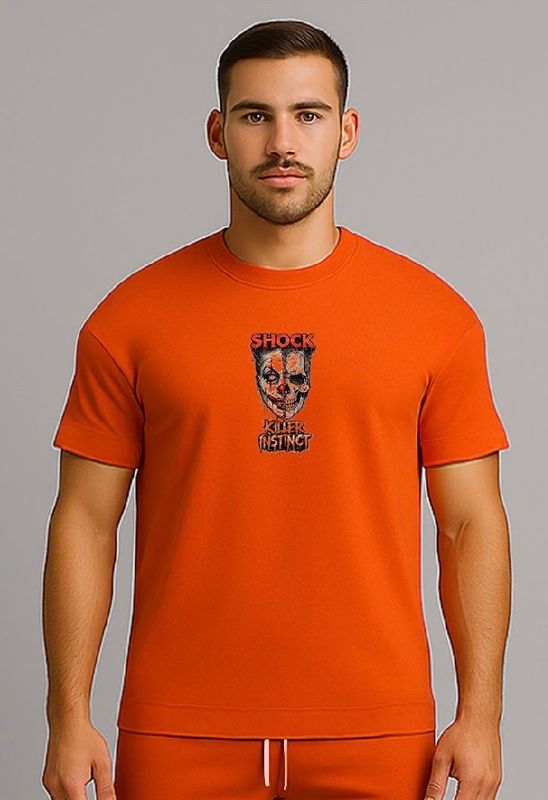 Shock Killer Divide T-shirt Orange