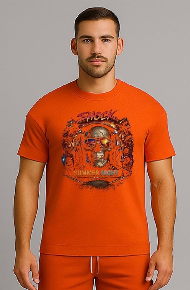 Shock Nigth Pulse T-shirt Orange