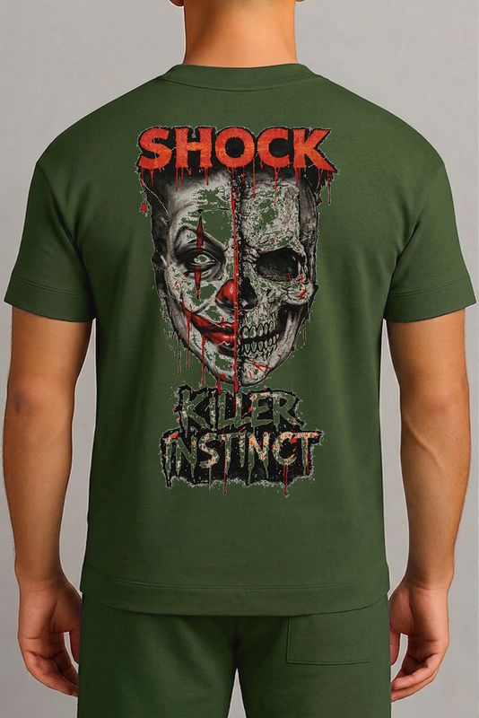 Shock Killer Divide T-shirt Green