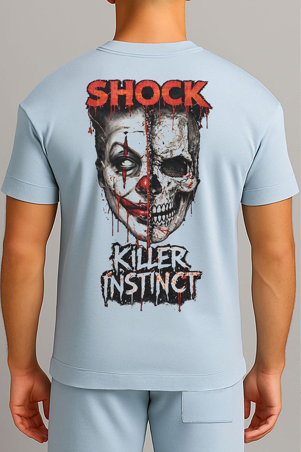 Shock Killer Divide T-shirt Blue